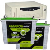 Microtek SEBz 1600VA Pure Sine Wave Inverter & Amaron AAM-CR-CRTT150 150AH Tall Tubular Battery